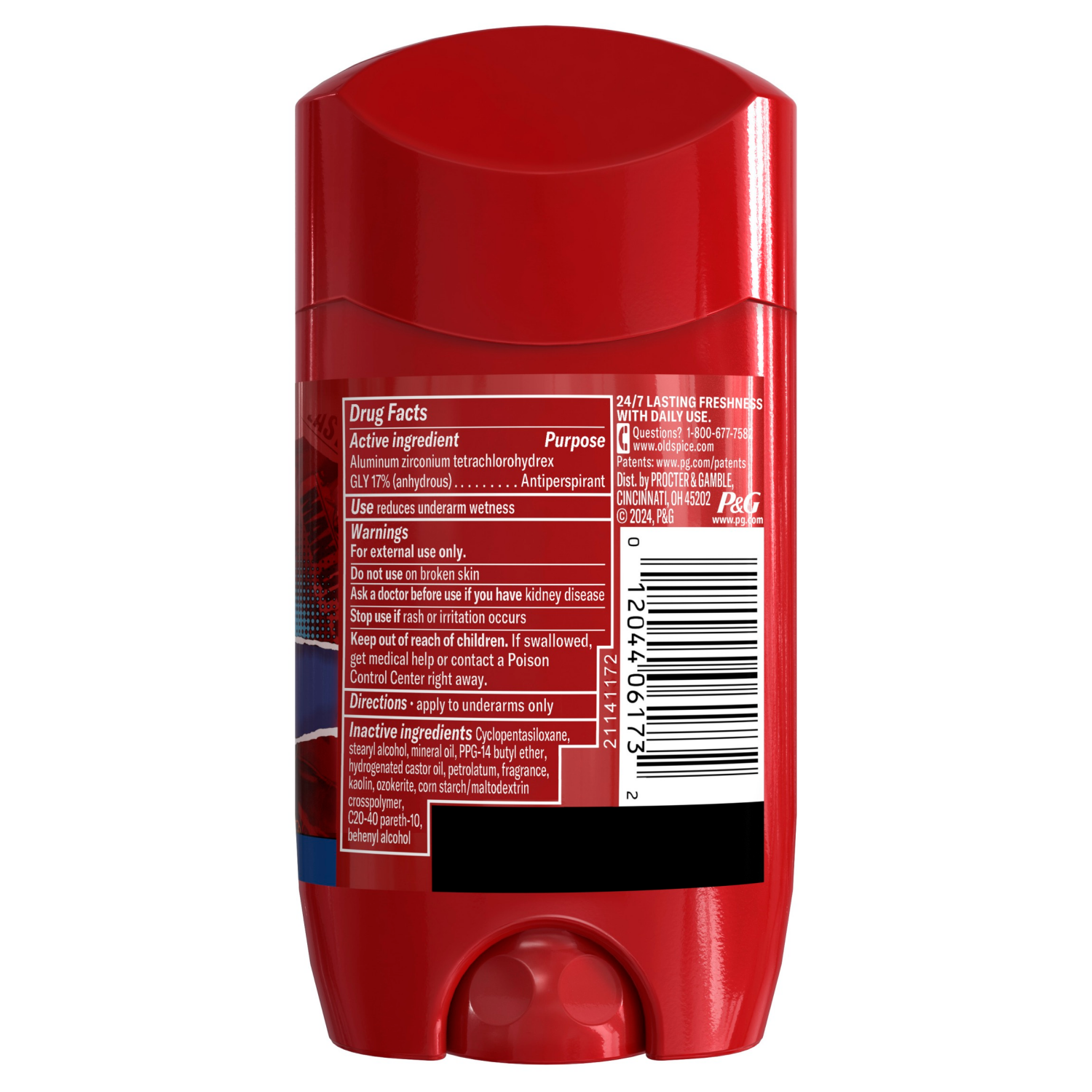 slide 3 of 8, Old Spice Antiperspirant and Deodorant for Men, 24/7 Freshness, Long Lasting Sweat and Odor Protection, Smell Like a Hero, Superman, Bright Citrus and Cosmos Scent, 2.6oz, 2.6 oz