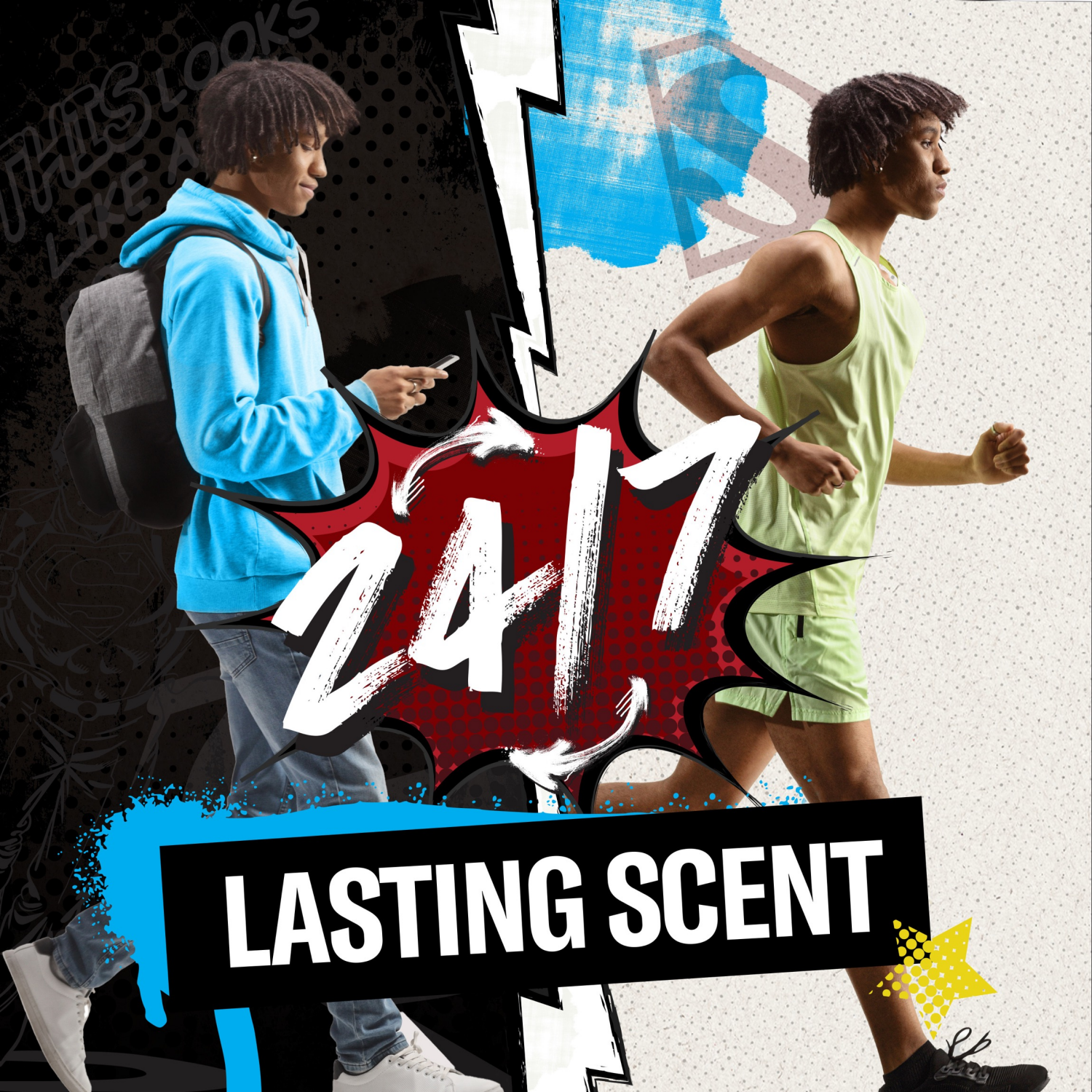 slide 8 of 8, Old Spice Antiperspirant and Deodorant for Men, 24/7 Freshness, Long Lasting Sweat and Odor Protection, Smell Like a Hero, Superman, Bright Citrus and Cosmos Scent, 2.6oz, 2.6 oz