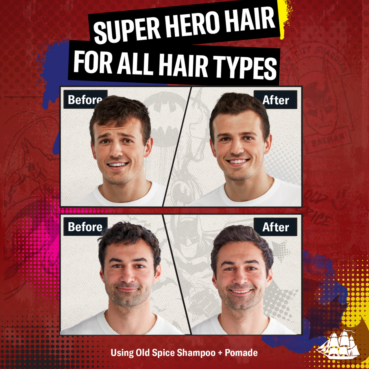 slide 8 of 8, Old Spice Dark Knight Shampoo - Black Cherry + Nightfall, 21.9 oz