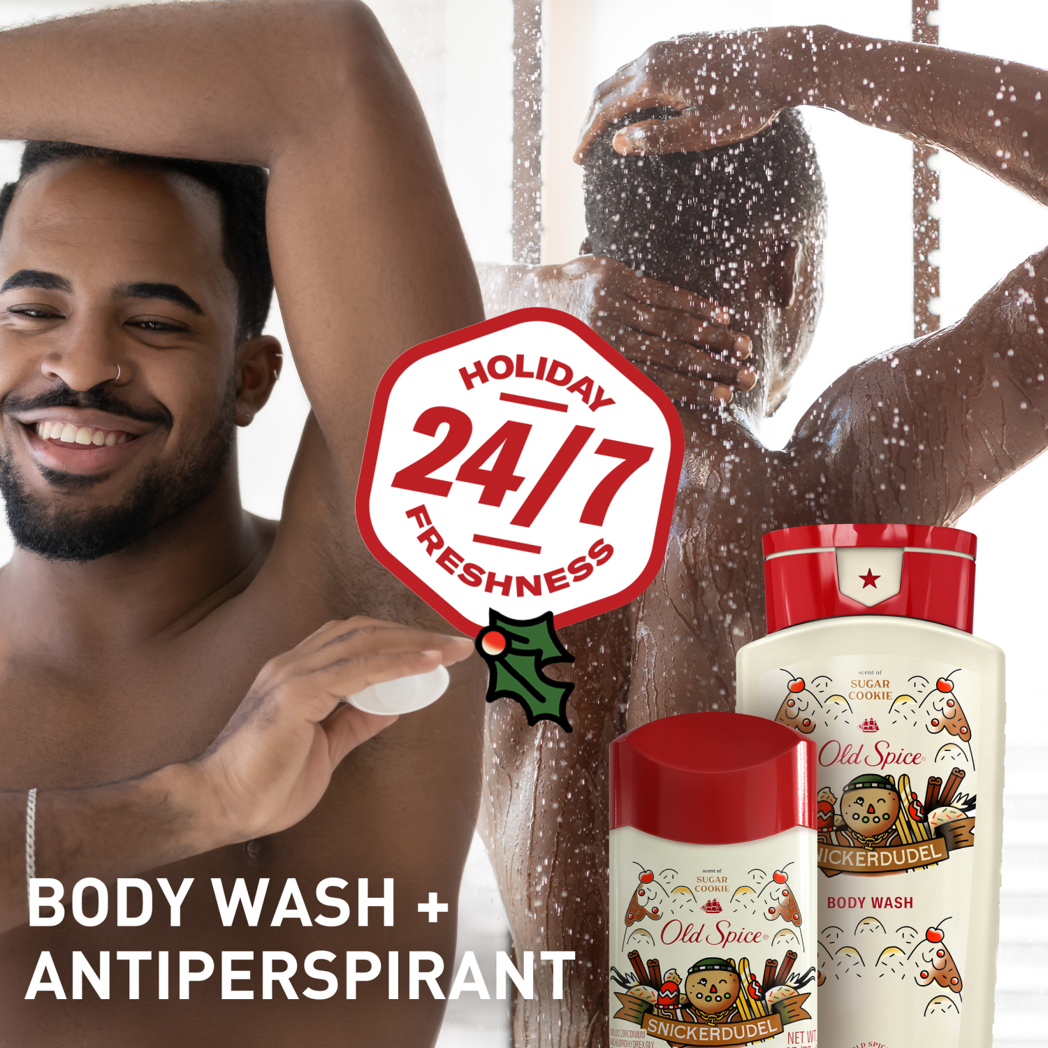 slide 8 of 8, Old Spice Mind Plus Body Apdo Stick Invisib Solid Stick Snickerdudel - 2.6 Oz, 2.6 oz