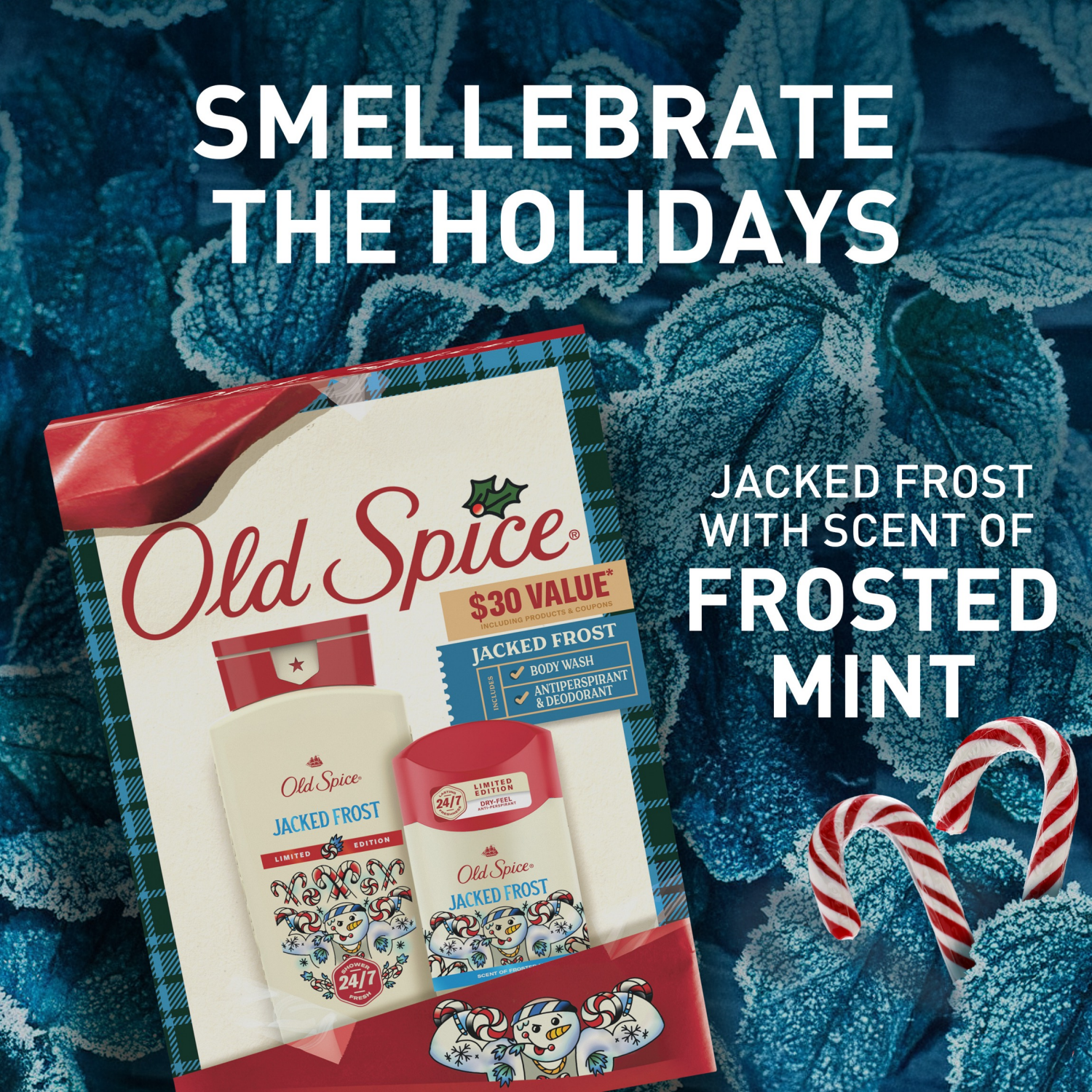 slide 6 of 8, Old Spice Men's Limited Edition Gift Set, Jacked Frost, 1 ct