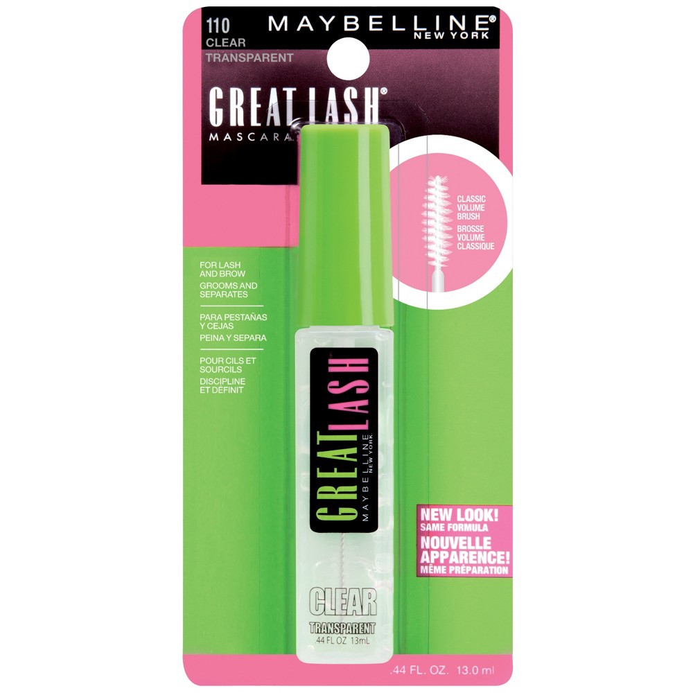 slide 2 of 4, Maybelline Great Lash Washable Mascara - 110 Clear - 0.44 fl oz, 0.44 fl oz