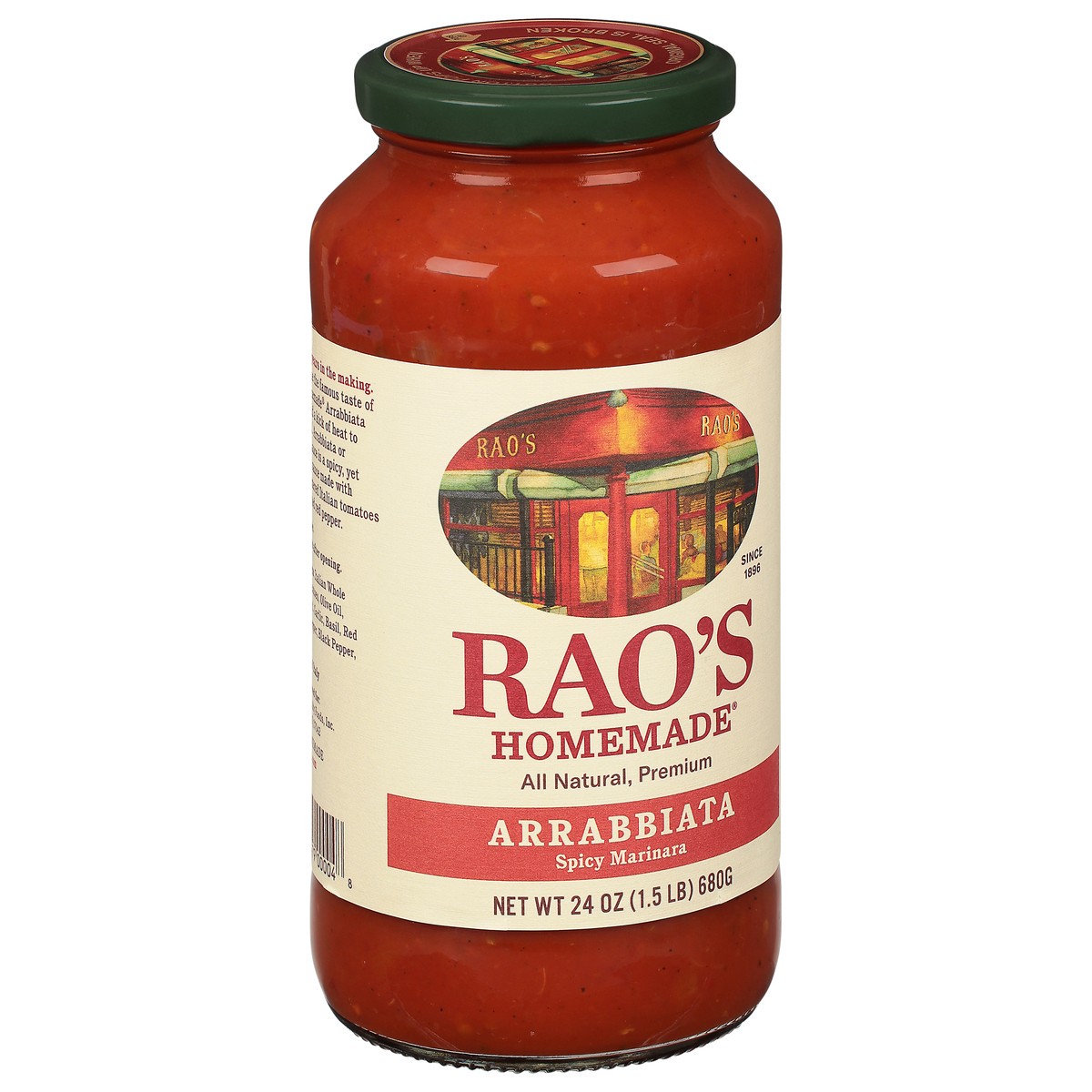slide 7 of 9, Rao's Homemade Arrabbiata Sauce, 24 oz