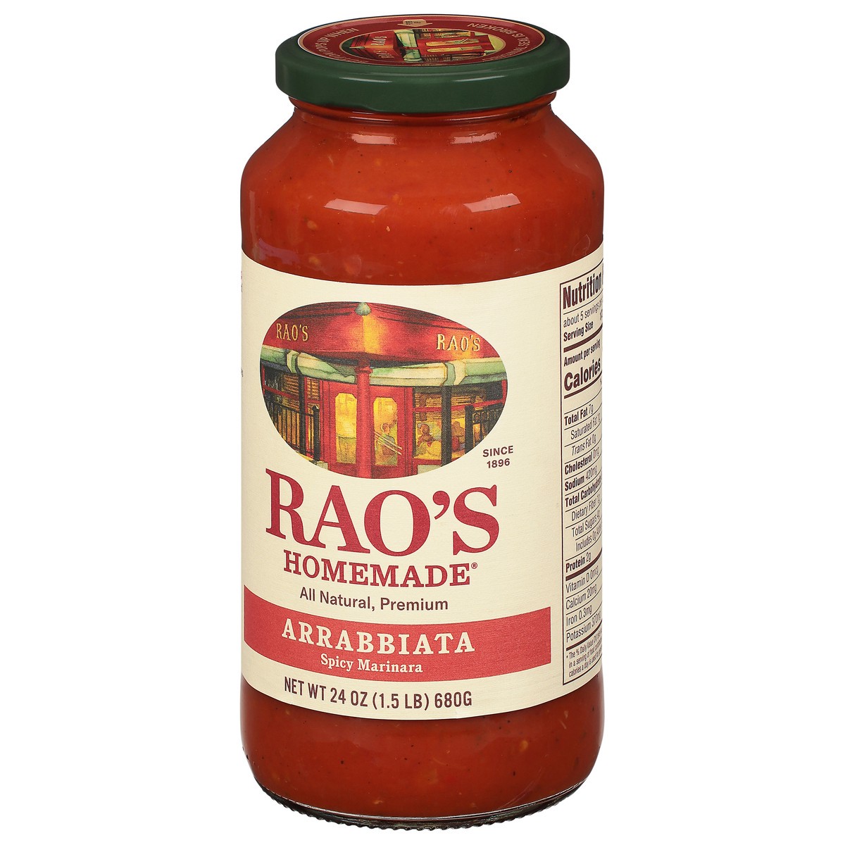 slide 9 of 9, Rao's Homemade Homemade Arrabbiata Sauce 1 24 oz, 24 oz