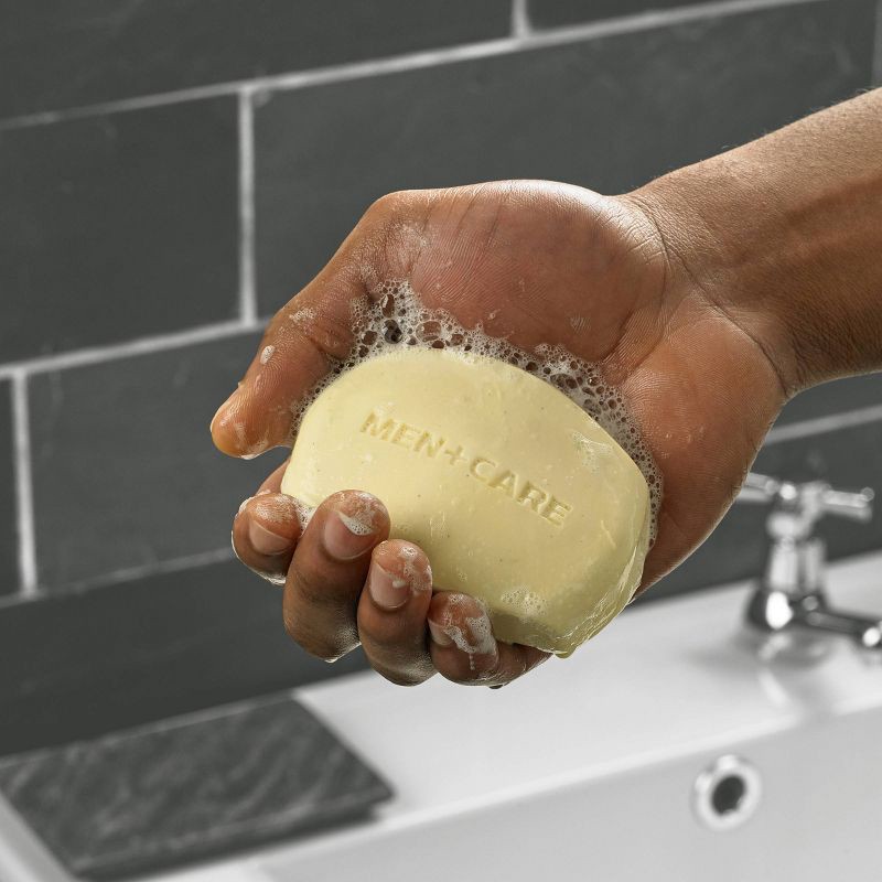 slide 5 of 8, Dove Men+Care 3-in-1 Deep Clean Hand & Body + Face + Exfoliation Bar Soap - 3.75oz/8pk, 8 ct; 3.75 oz
