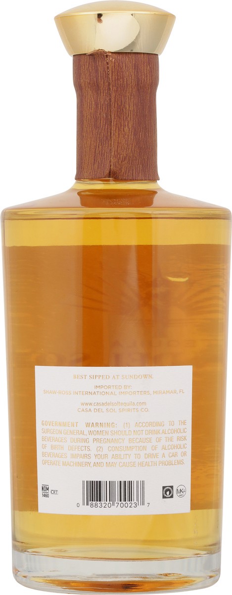 slide 8 of 9, Casa Del Sol Tequila, Anejo, 750 ml