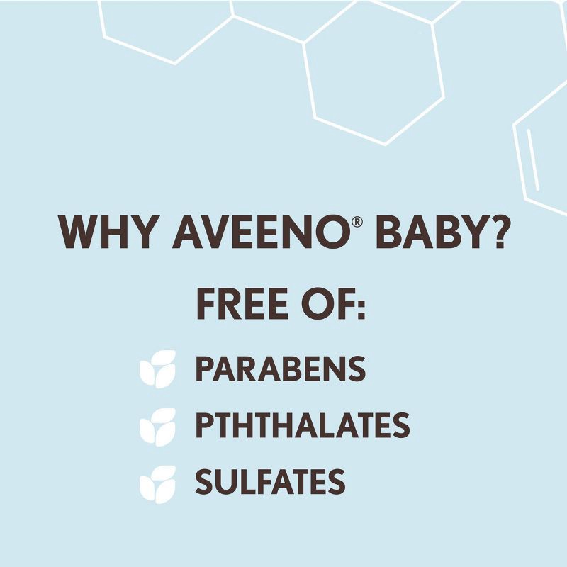 slide 5 of 7, Aveeno Baby Daily Moisture Gentle Body Bath Wash & Shampoo - Lightly Scented - 18 fl oz, 18 fl oz