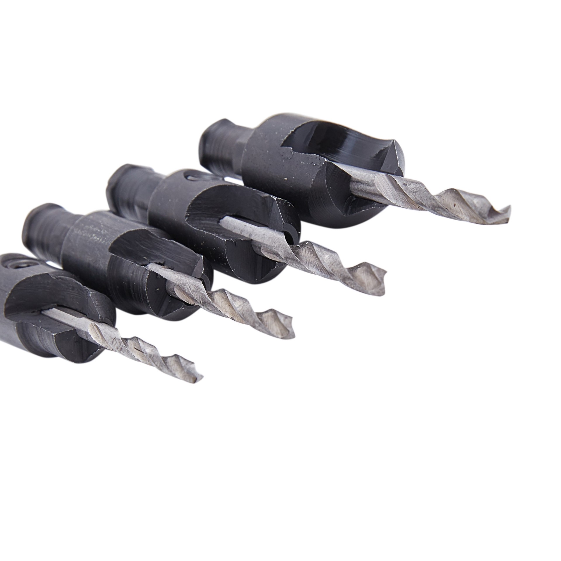 slide 2 of 3, Kobalt 4 -Piece 1/8-in x 1-5/8-in High-speed steel Countersink Twist Drill Bit Set, 1 ct