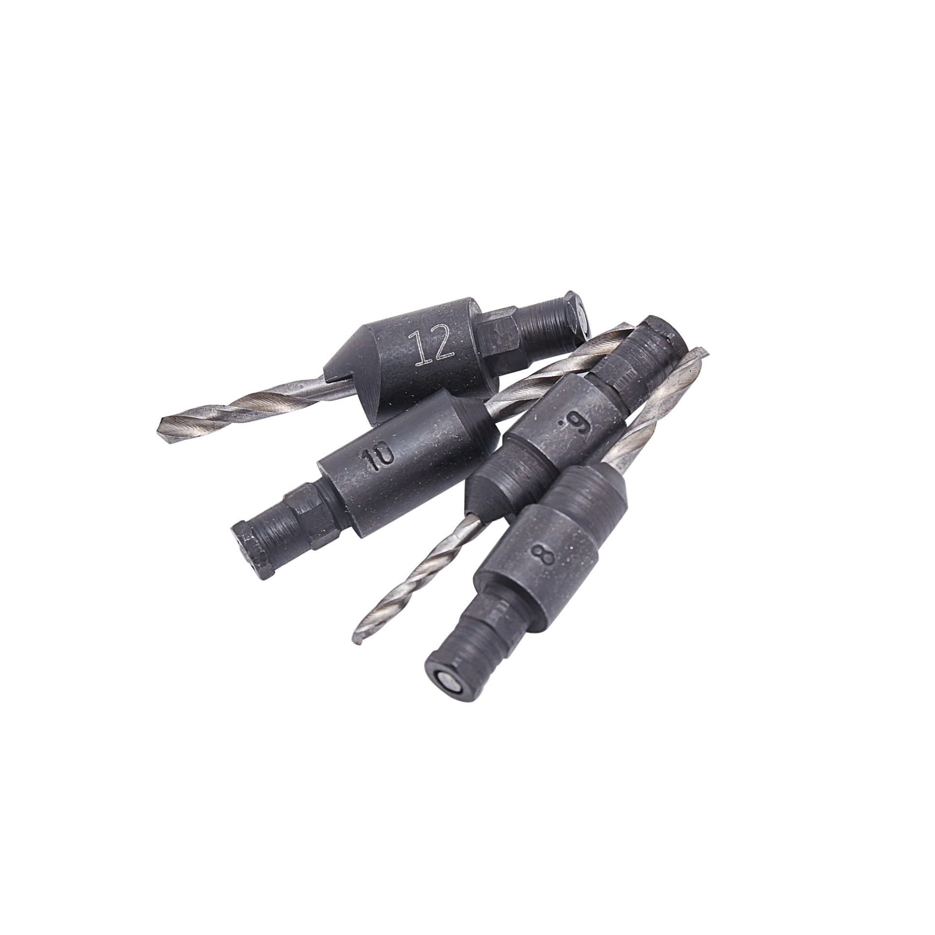 slide 3 of 3, Kobalt 4 -Piece 1/8-in x 1-5/8-in High-speed steel Countersink Twist Drill Bit Set, 1 ct