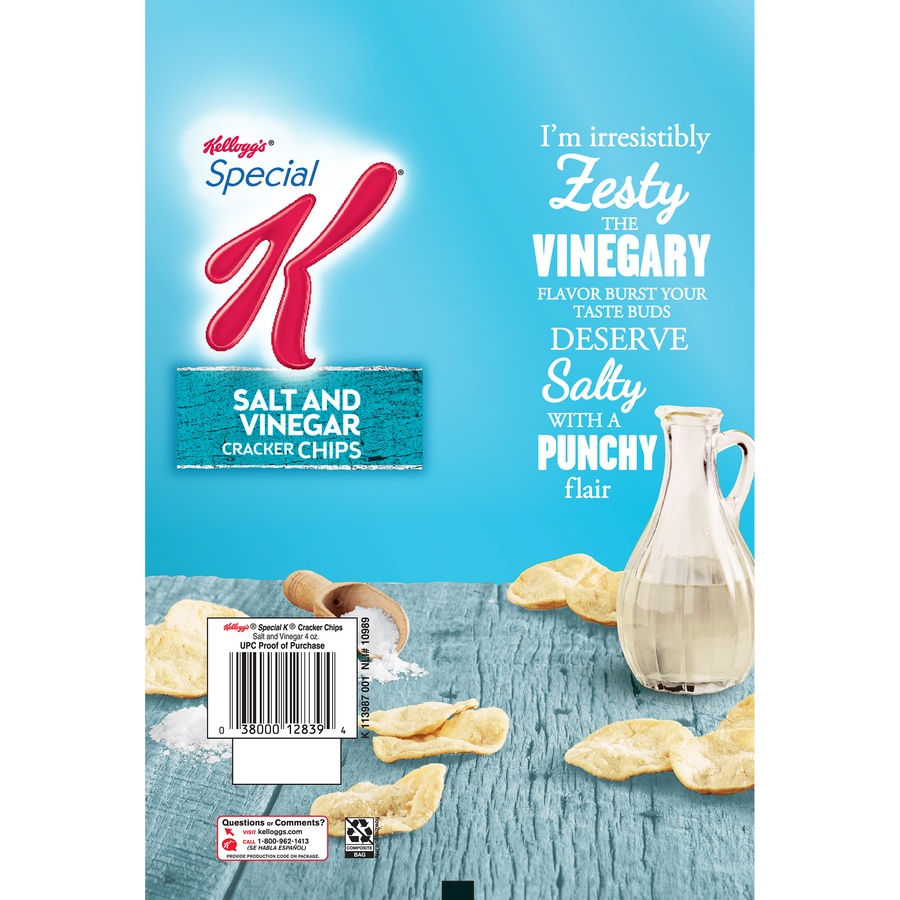 slide 3 of 5, Special K Cracker Chips 4 oz, 4 oz