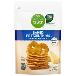 Simple Truth® White Cheddar Baked Pretzels Thins