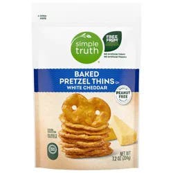 Simple Truth® White Cheddar Baked Pretzels Thins