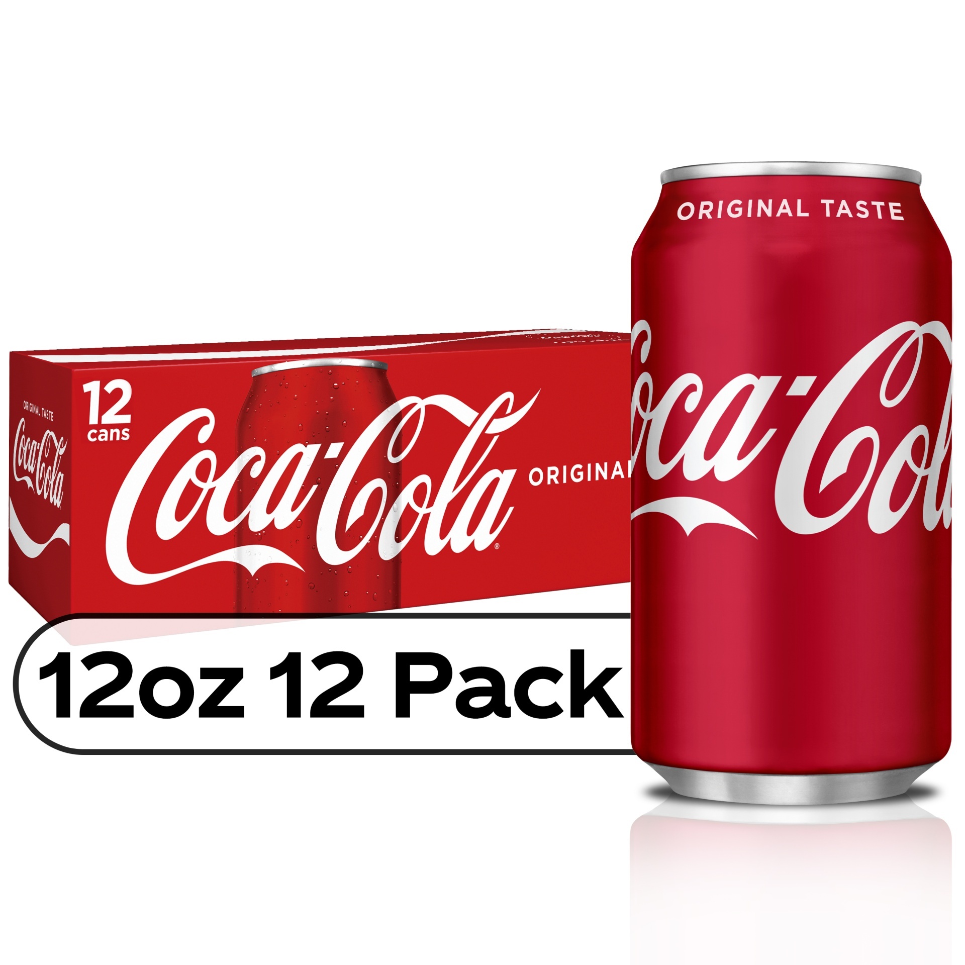 slide 1 of 1, Coca-Cola Coca Cola Coca-Cola Soda- 12 ct, 12 ct; 12 fl oz