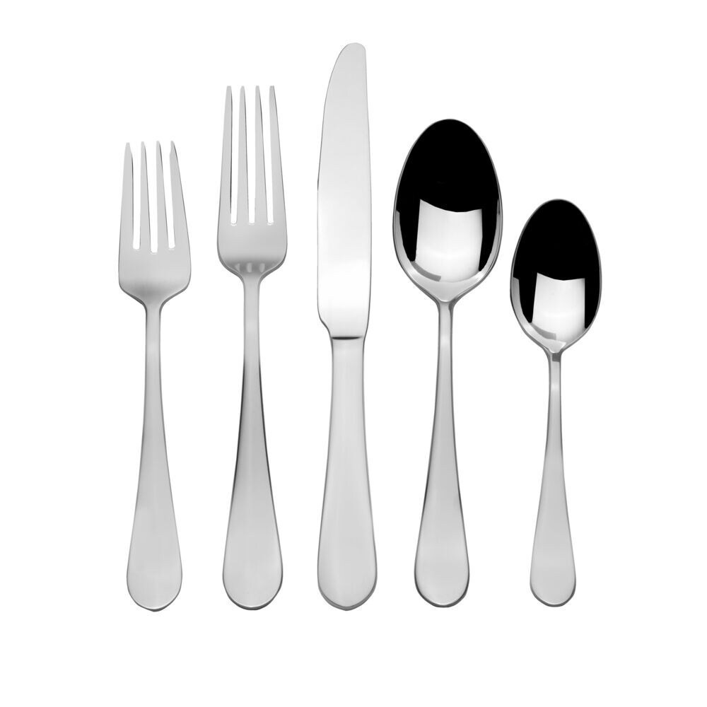 slide 3 of 6, Towle Living Basic Flatware Set, 20 ct