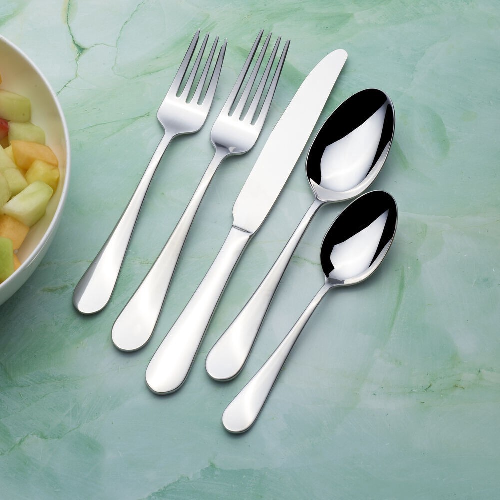 slide 4 of 6, Towle Living Basic Flatware Set, 20 ct