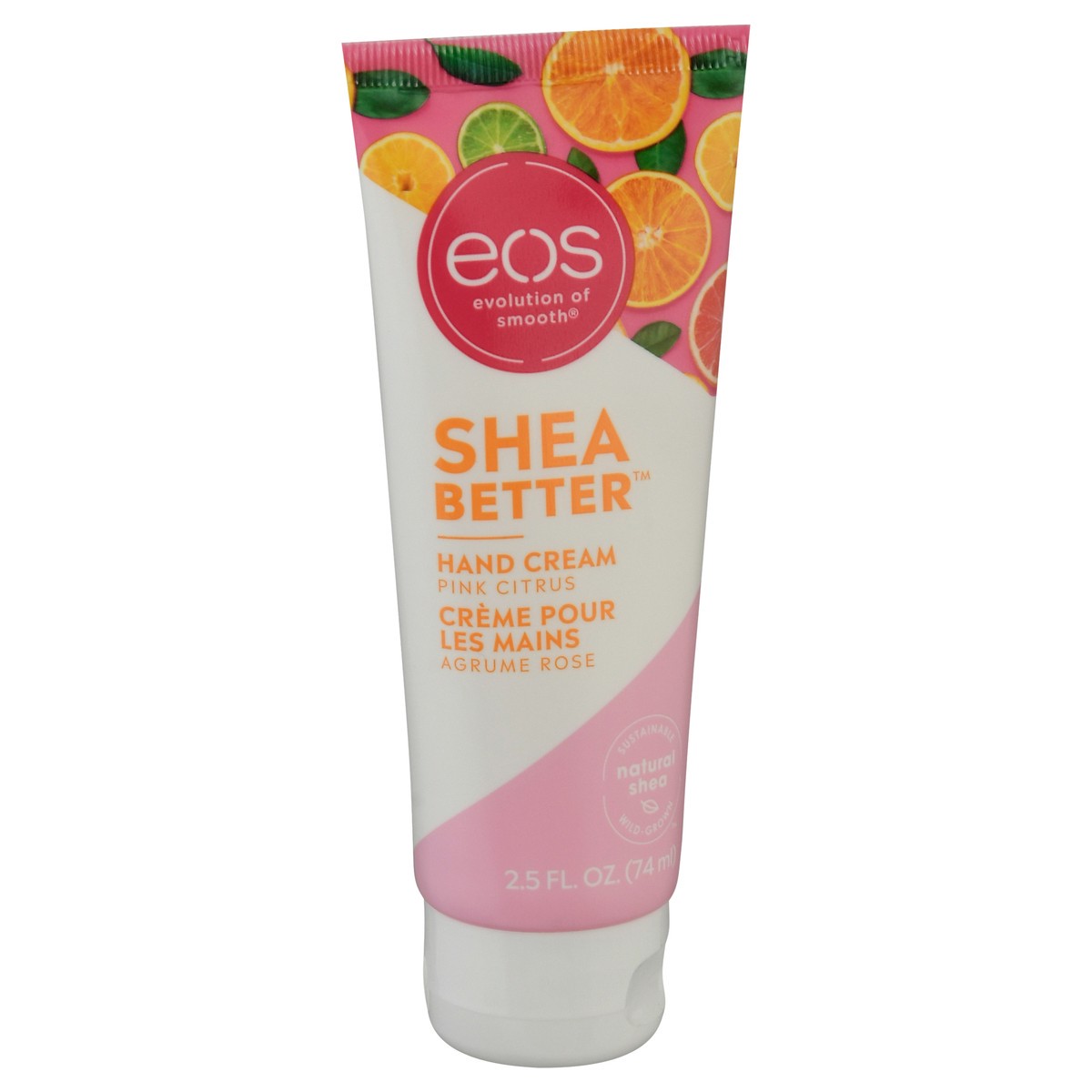 slide 4 of 9, eos Shea Better Pink Citrus Hand Cream 2.5 fl oz, 2.5 fl oz