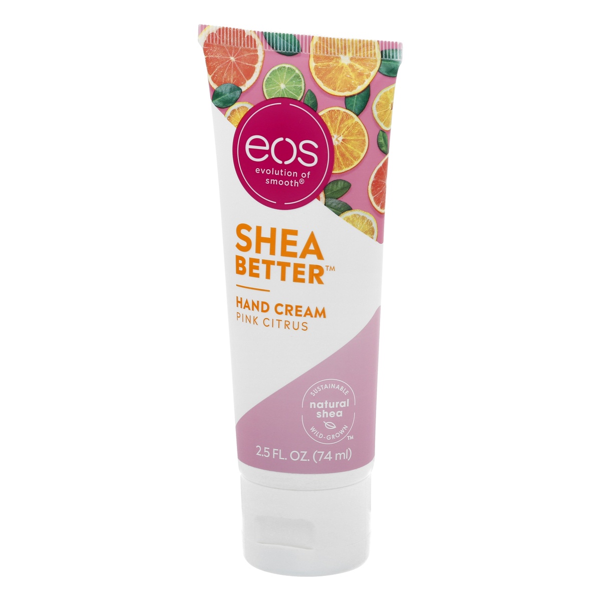 slide 3 of 6, eos Eox Pink Citrus Shea Better Hand Cream, 2.5 oz