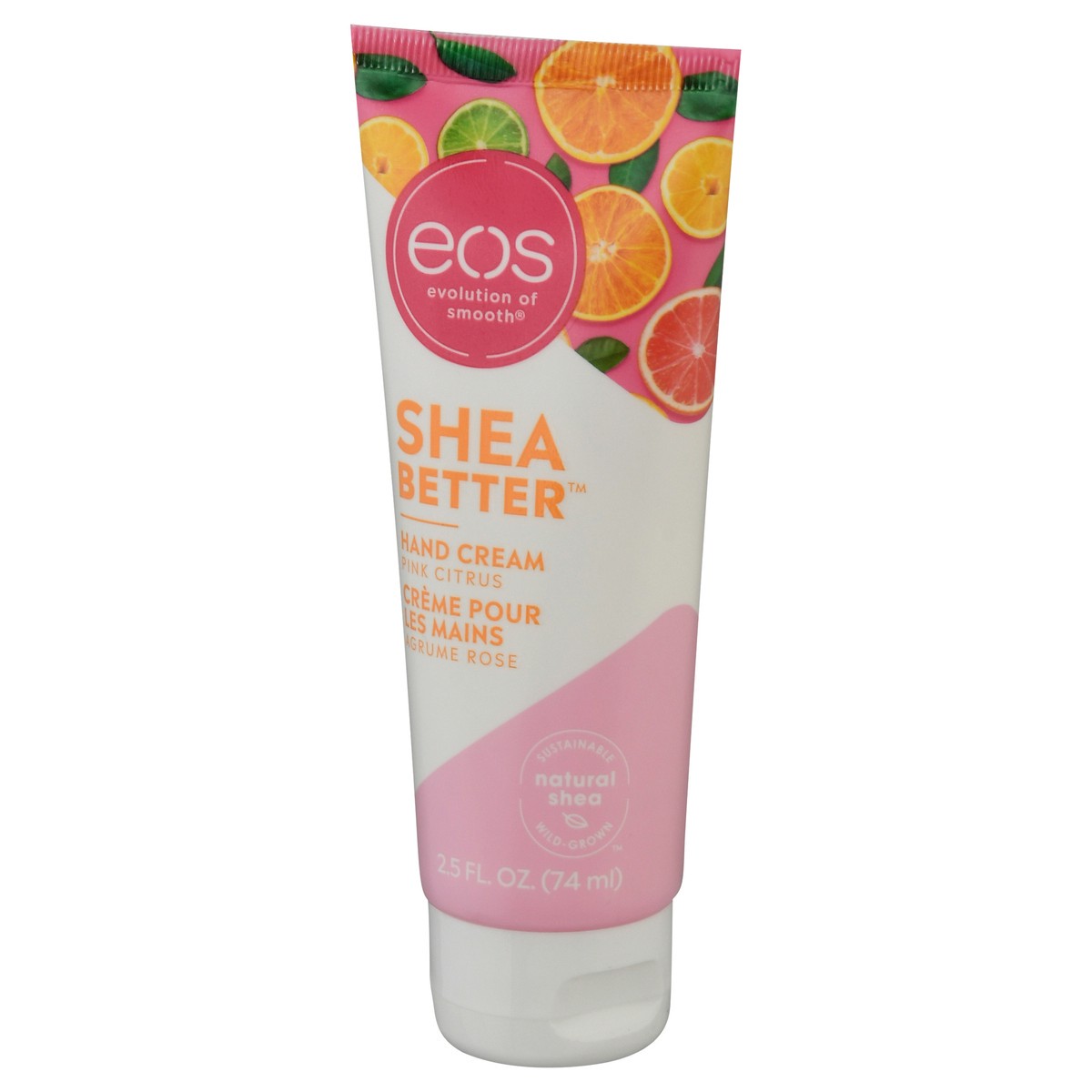 slide 5 of 9, eos Shea Better Pink Citrus Hand Cream 2.5 fl oz, 2.5 fl oz