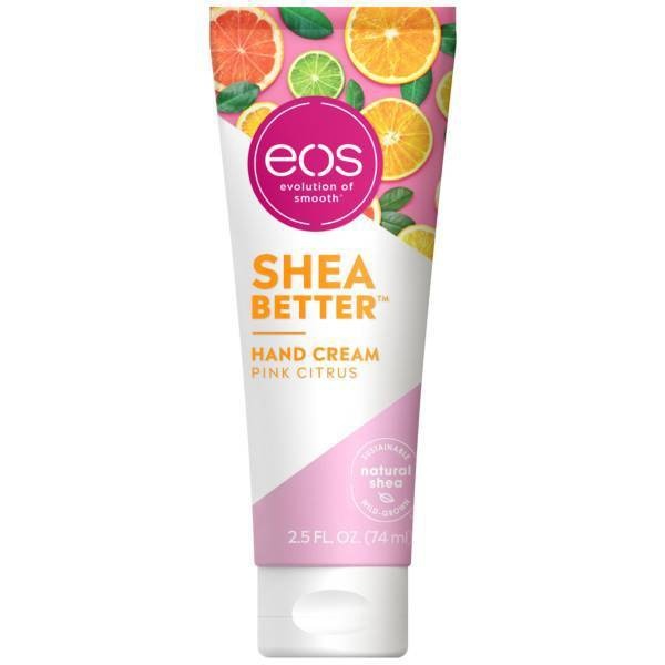 slide 1 of 6, eos Eox Pink Citrus Shea Better Hand Cream, 2.5 oz
