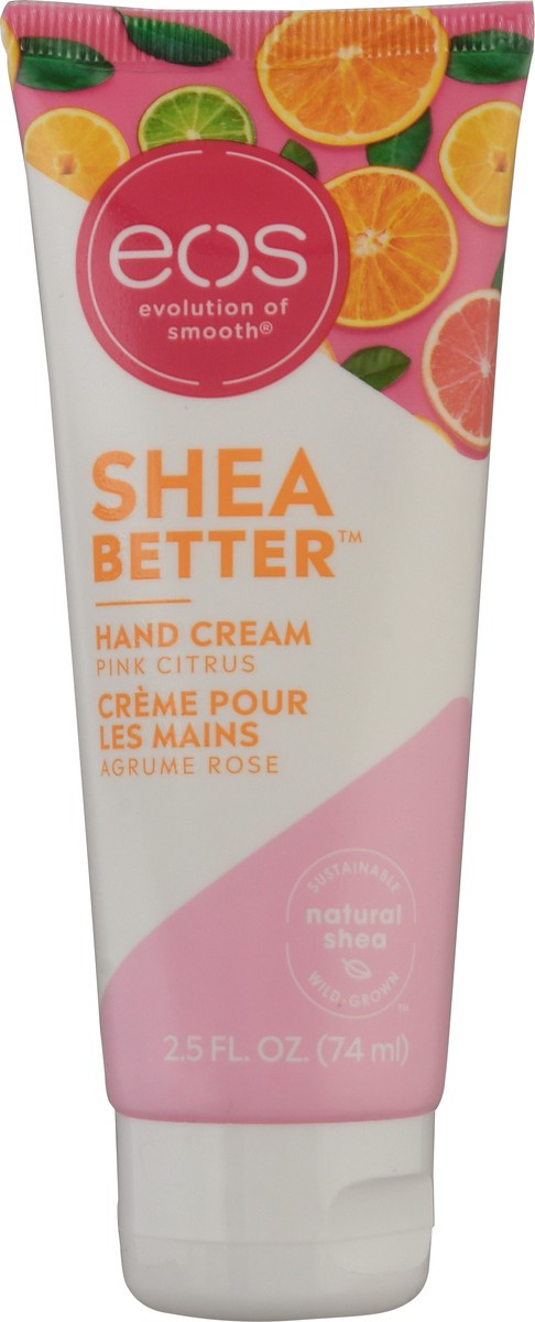 slide 7 of 9, eos Shea Better Pink Citrus Hand Cream 2.5 fl oz, 2.5 fl oz