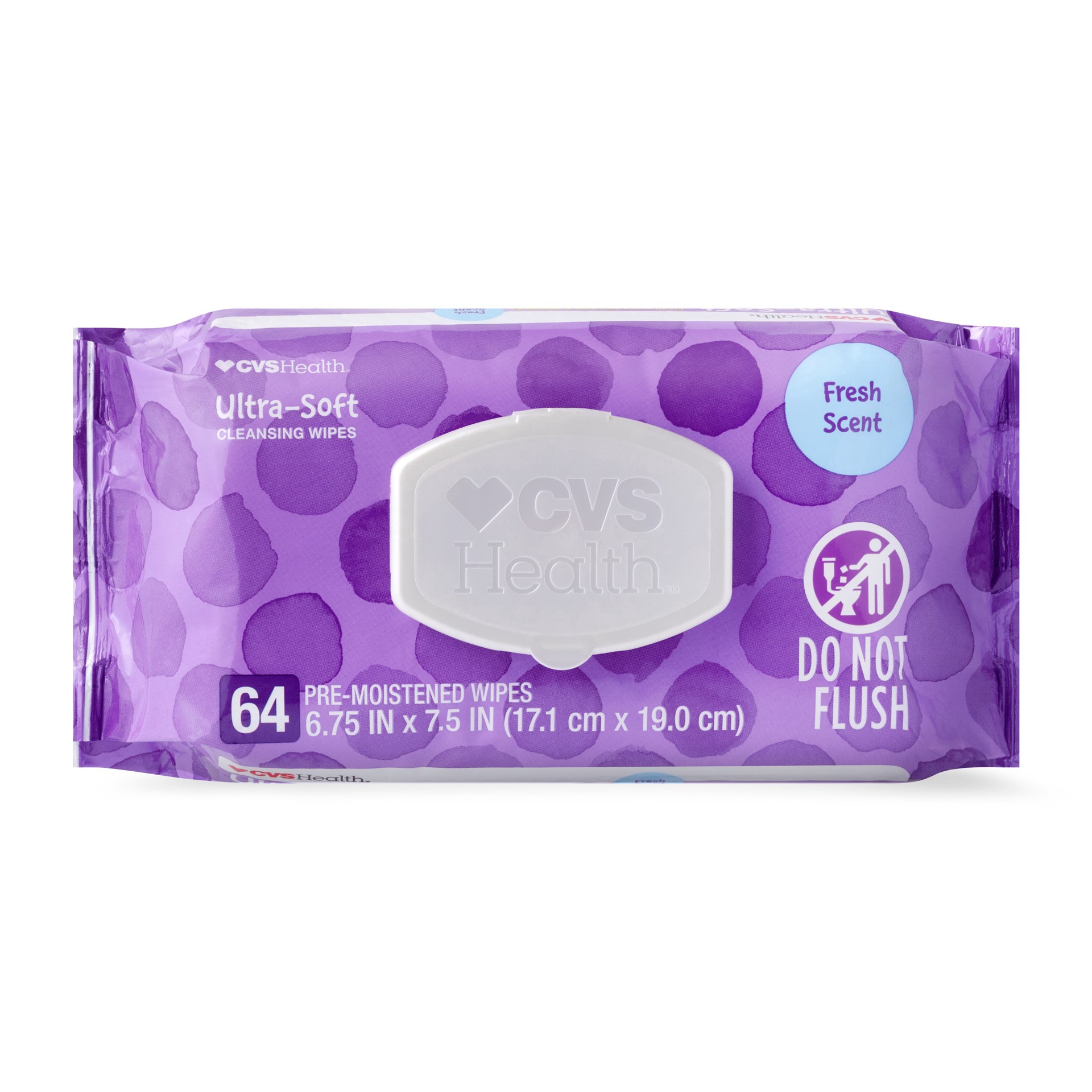 slide 1 of 1, CVS Health Ultra-Soft Cleansing Wipes, Scented, 72 Ct, 1 ct