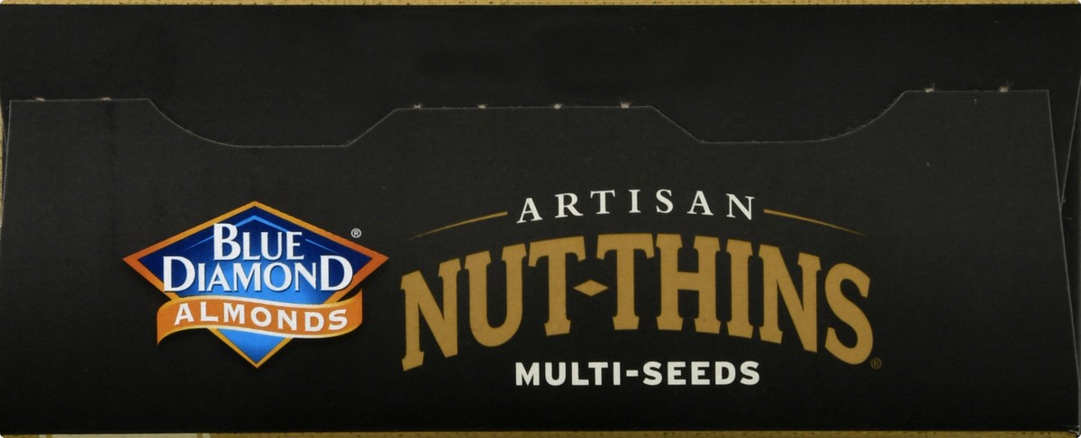 slide 13 of 13, Blue Diamond Multi-seed Artisan Nut-thins, 4.25 oz