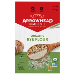 Arrowhead Mills Organic Rye Flour, 20 oz Bag