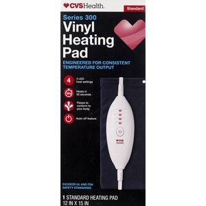 slide 1 of 1, CVS Health Series 300 Vinyl Heating Pad, 1 ct