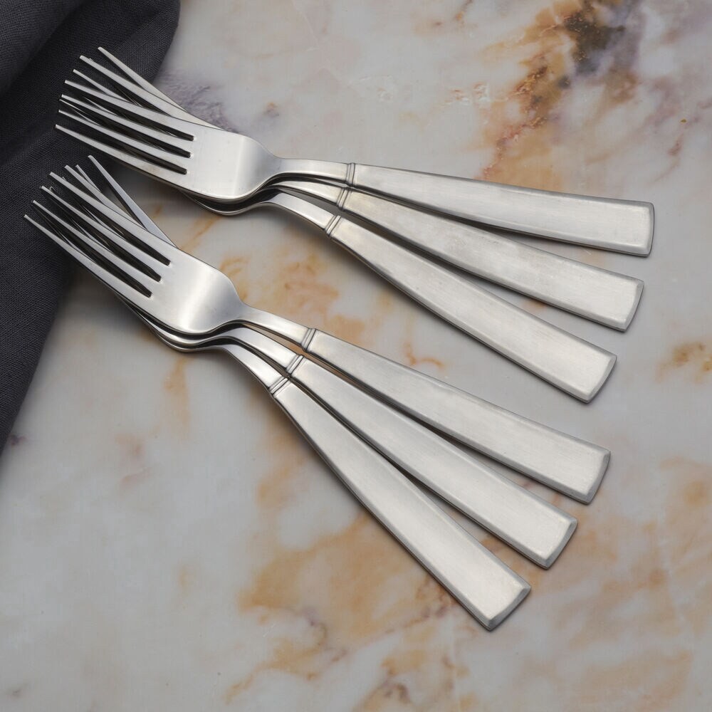 slide 2 of 4, Towle Living Satin Balance Dinner Forks, 6 ct