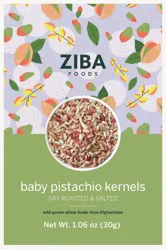 Ziba Foods Baby Pistachio Kernels Dry Roasted & Salted - 1.06 oz