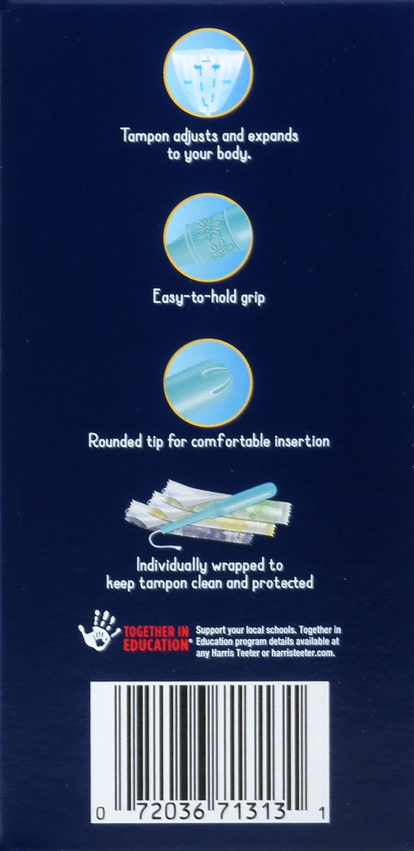 slide 2 of 4, Harris Teeter Plastic Applicator Tampons - Multipack, 36 ct