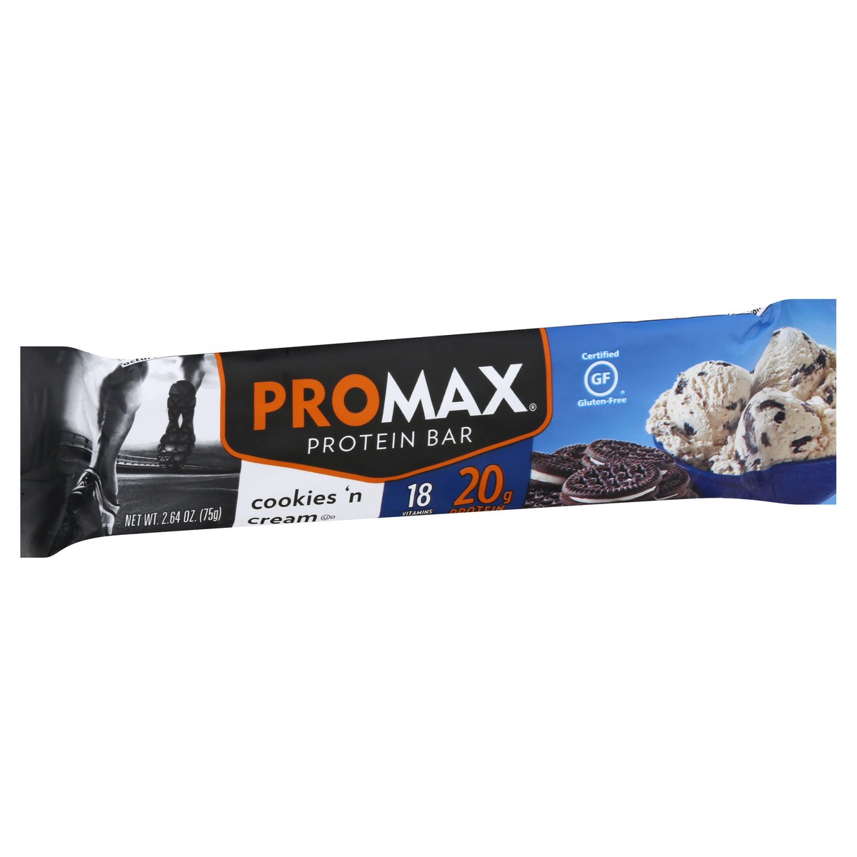 slide 12 of 12, Promax Cookies 'n Cream Protein Bar 2.64 oz, 2.64 oz