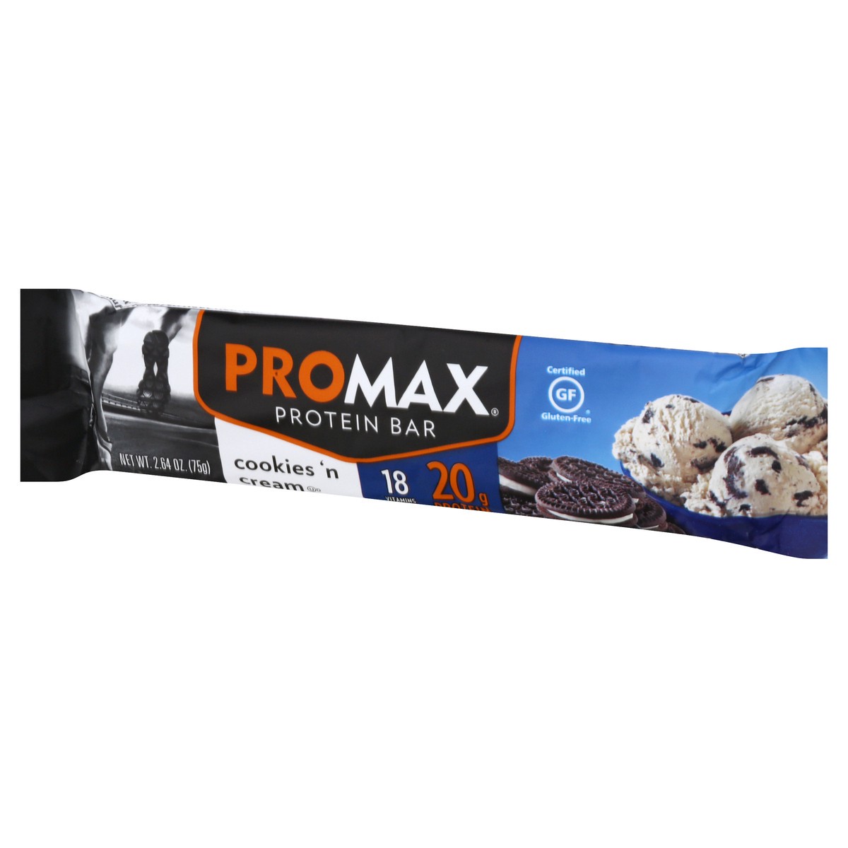 slide 5 of 12, Promax Cookies 'n Cream Protein Bar 2.64 oz, 2.64 oz