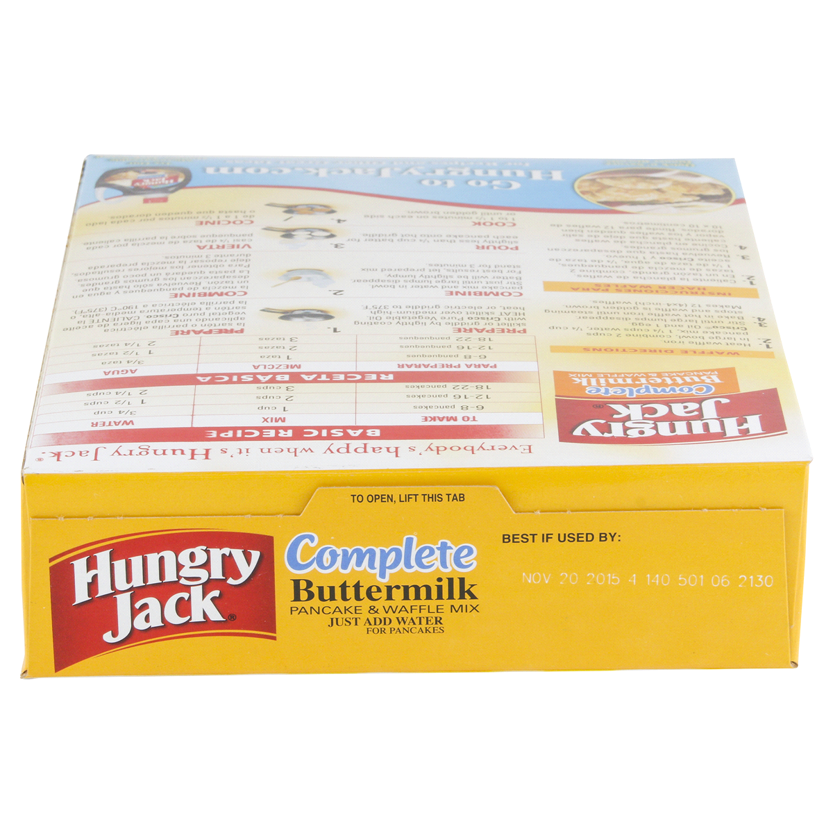 slide 9 of 9, Hungry Jack Complete Buttermilk Pancake & Waffle Mix, 32 oz
