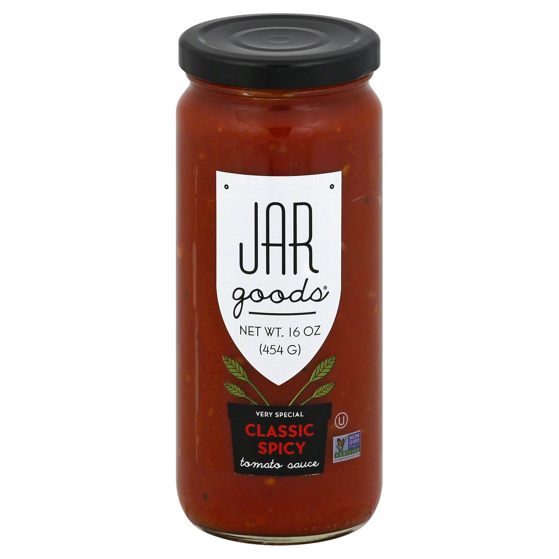 slide 1 of 1, Jar Goods Classic Spicy Tomato Sauce, 16 oz