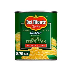 Del Monte Fresh Cut Golden Sweet Whole Kernel Corn No Salt Added - 8.75 Oz