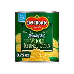 Del Monte Fresh Cut Golden Sweet Whole Kernel Corn - 8.75 Oz