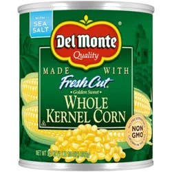 Del Monte Golden Sweet Whole Kernel Corn - 29 Oz