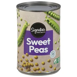 Signature Select Peas Sweet - 15 Oz