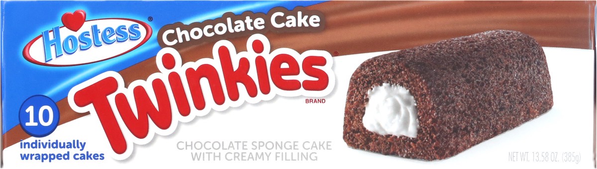 slide 8 of 13, Hostess 10 Pack Chocolate Cake Twinkies 10 ea, 10 ct