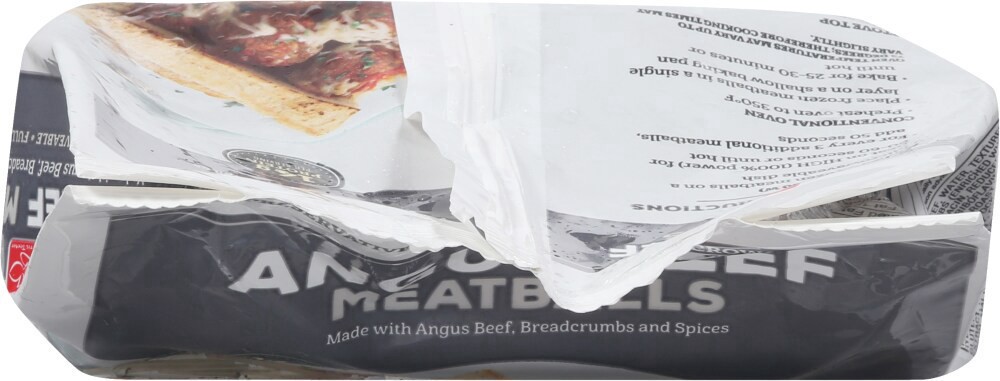 slide 2 of 6, Harris Teeter Fully Cooked Microwavable Angus Beef Meatballs, 24 oz
