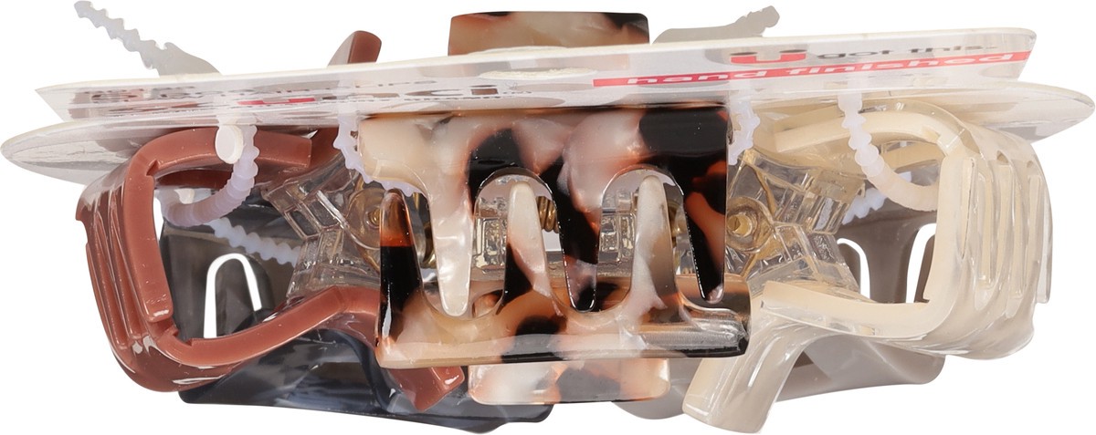 slide 5 of 11, scünci Trend Essentials Claw Clips 5 Each, 5 ct