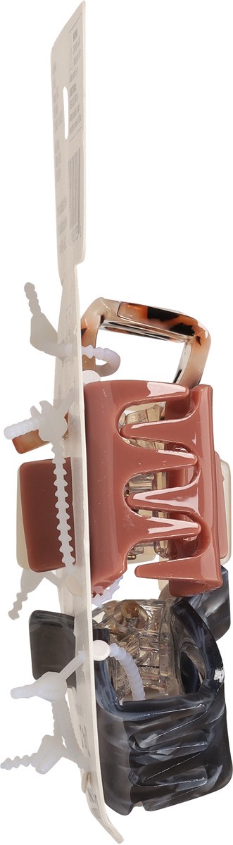 slide 3 of 11, scünci Trend Essentials Claw Clips 5 Each, 5 ct