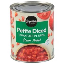 Signature Select Diced Petite Tomatoes - 28 Oz