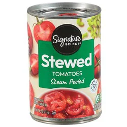Signature Select Sliced Stewed Tomatoes - 14.5 Oz