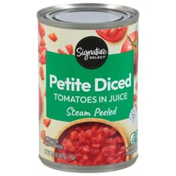 Signature Select Diced Petite Tomatoes - 14.5 Oz