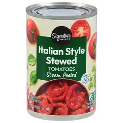 Signature Select Stewed Italian Style Tomatoes - 14.5 Oz