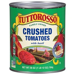 Tuttorosso Tomatoes Crushed With Basil - 28 Oz