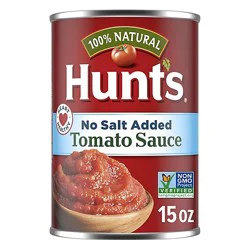 Hunt's No Salt Added Tomato Sauce - 15 Oz