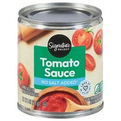 Signature Select No Salt Added Tomato Sauce - 8 Oz